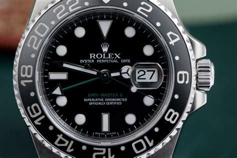 rolex gmt master ii 2013 green